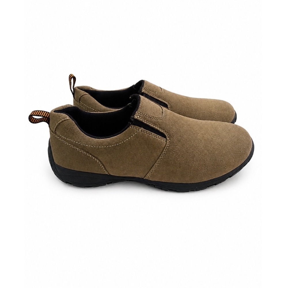Route 66 Mens Tan Suede Slip On Loafers Casual‎ Walking Shoes Size 8.5